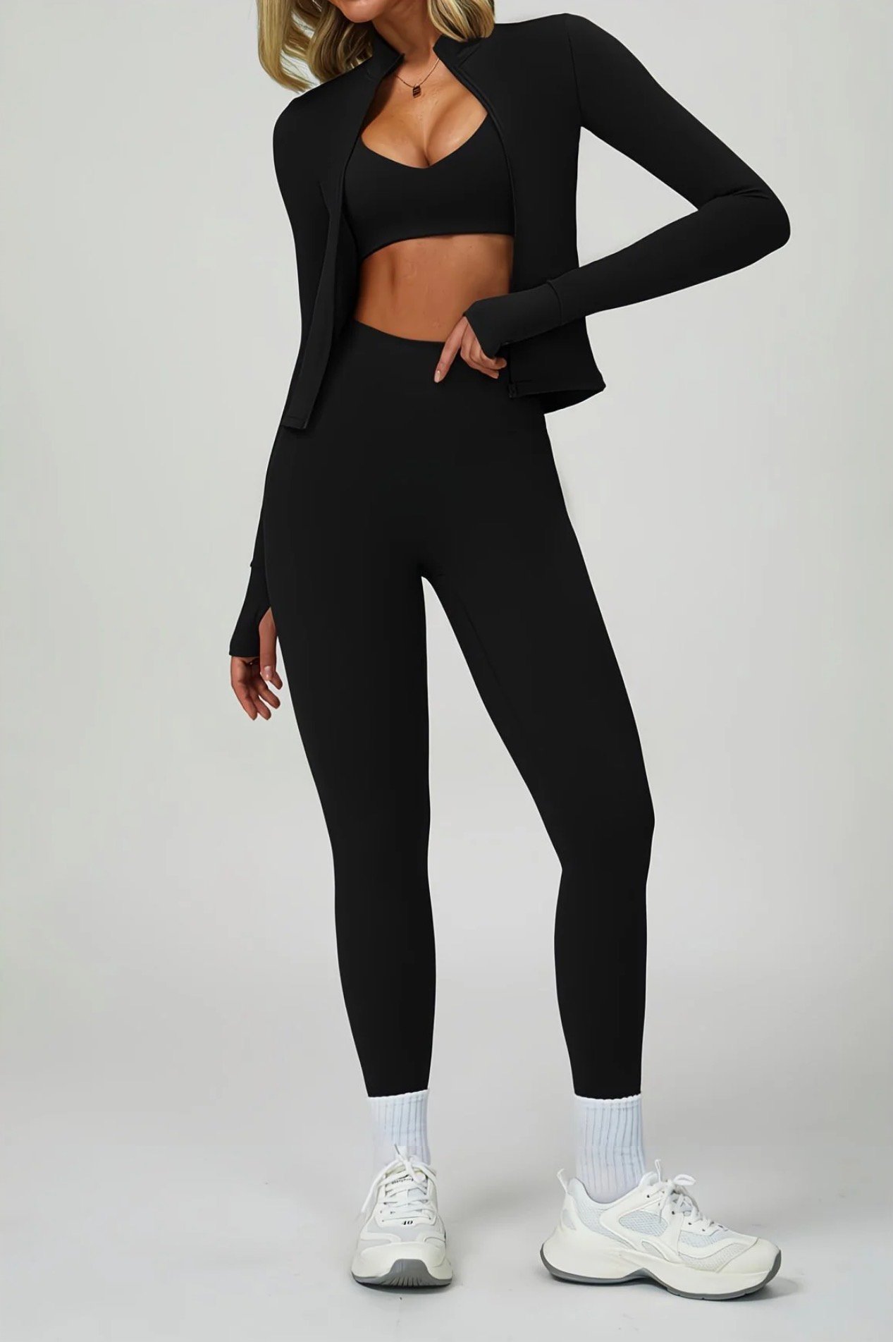 Essential Athleisure 3-Piece Set With Long Pants - Image 4